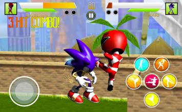 Power Red Rangers Vs Sonic Fighter截图3