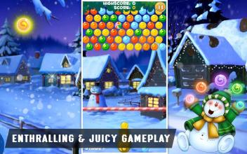 Christmas Bubble Shooter 2018: Funny Balls!截图3