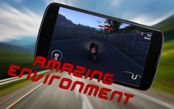 City Highway Motorbike Rider 3D Traffic Racer Game截图2