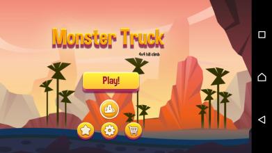 Monster Truck - 4x4 hill climb截图1