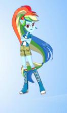 Dress Up Rainbow Dash MLPEGames截图4