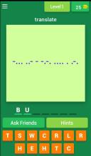 Translate Morse code截图1