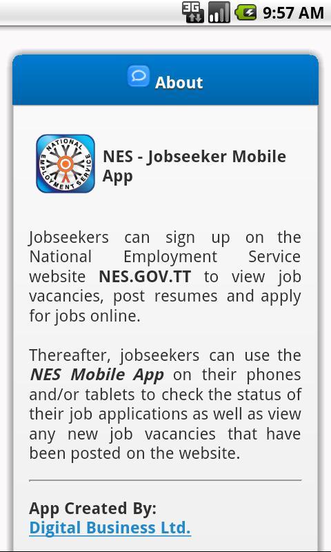 NES Jobseeker截图2