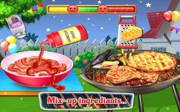 Backyard BBQ Grill Party - Barbecue Cooking Game截图2