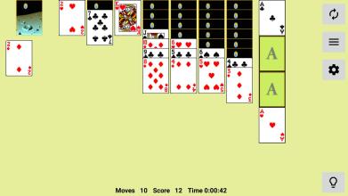 Klondike Solitaire with Leaderboards截图2