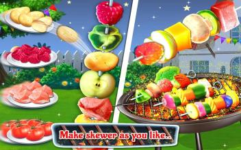 Backyard BBQ Grill Party - Barbecue Cooking Game截图3