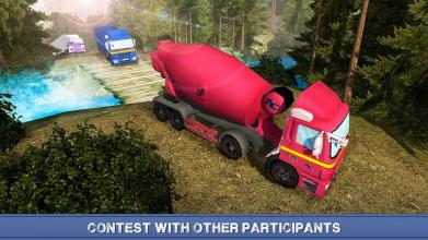 Factory Cargo Truck Offroad Race 3D截图2