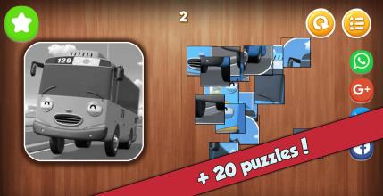 Puzzles for Tayo the bus little截图2