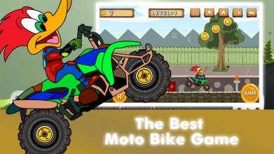 Woody Motor Woodpecker Dirt Bike Stun Chalange截图1