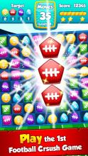 Football League Crush - Match 3 Puzzle Game截图3