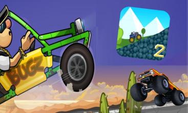 Mad Truck - Hill Racing Car Climb 2截图1