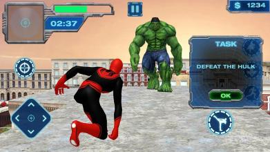 Flying Iron Spider - Rope Superhero截图2