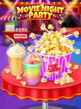 Crazy Movie Night Food Party - Make Popcorn & Soda截图3