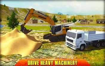 Heavy Excavator Crane Simulator: Excavator 2018截图2