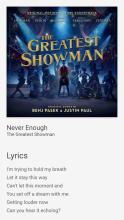 Never Enough - Just Lyrics - Greatest Showman截图1