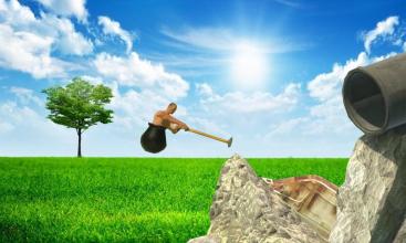 Getting Over it : Hammer Jump截图1