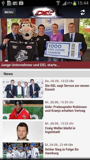 DEL - Deutsche Eishockey Liga截图1