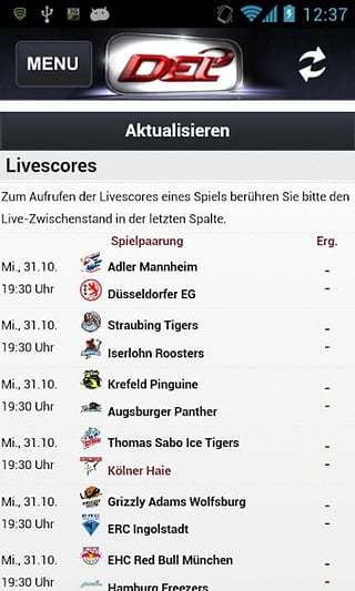 DEL - Deutsche Eishockey Liga截图4