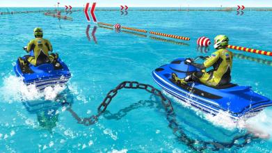 Chained Jet Ski Water Race Simulator 3D截图5