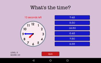 Quick Strike Clocks - Learn to Tell Time截图2