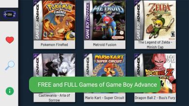 Game Boy Advance Emulator - GBA Full and Free截图1