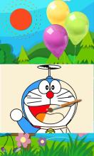 Nobita Doraemon superheroes Coloring pages截图4