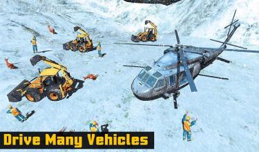 Off road Heavy Excavator Animal Rescue Helicopter截图2