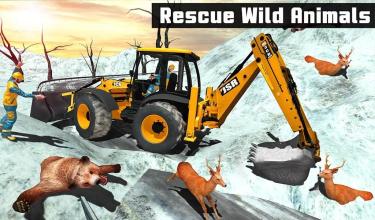 Off road Heavy Excavator Animal Rescue Helicopter截图3