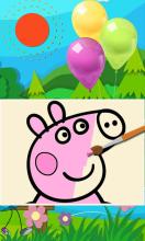 Peppa Pig Coloring book - Coloring Peppa Pig截图4