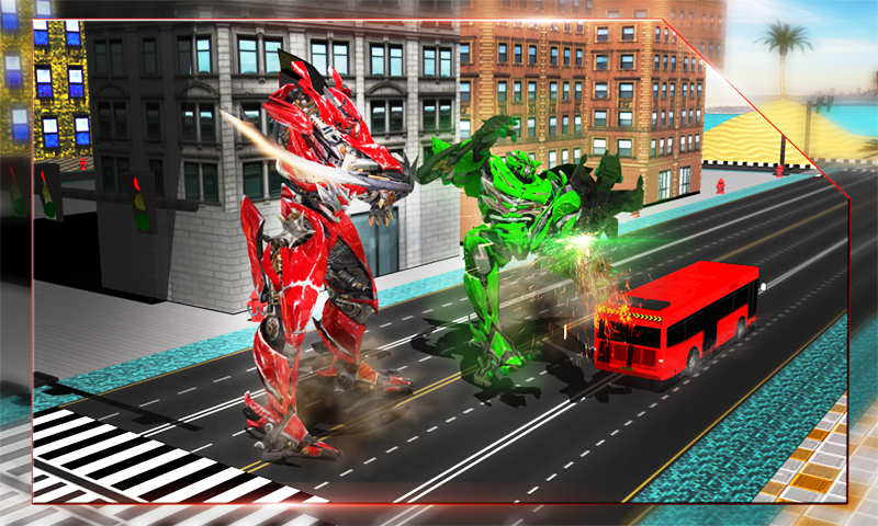 Futuristic Robot Battle 3d截图1