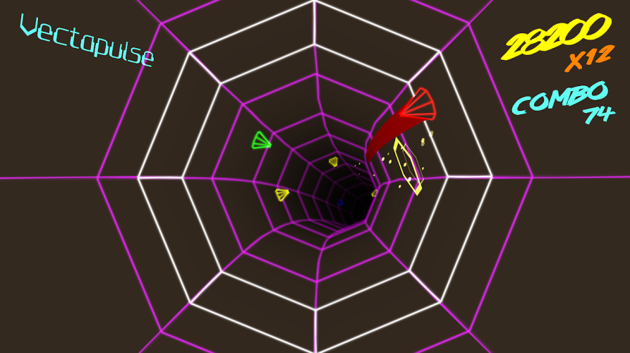 Vectapulse - retro rhythm game截图3