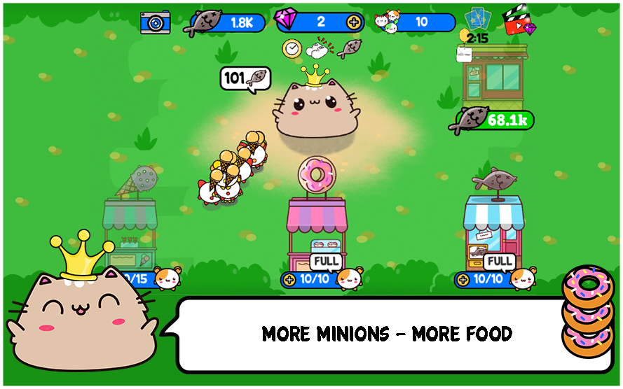 Princess Cat Nom Nom Evolution截图2