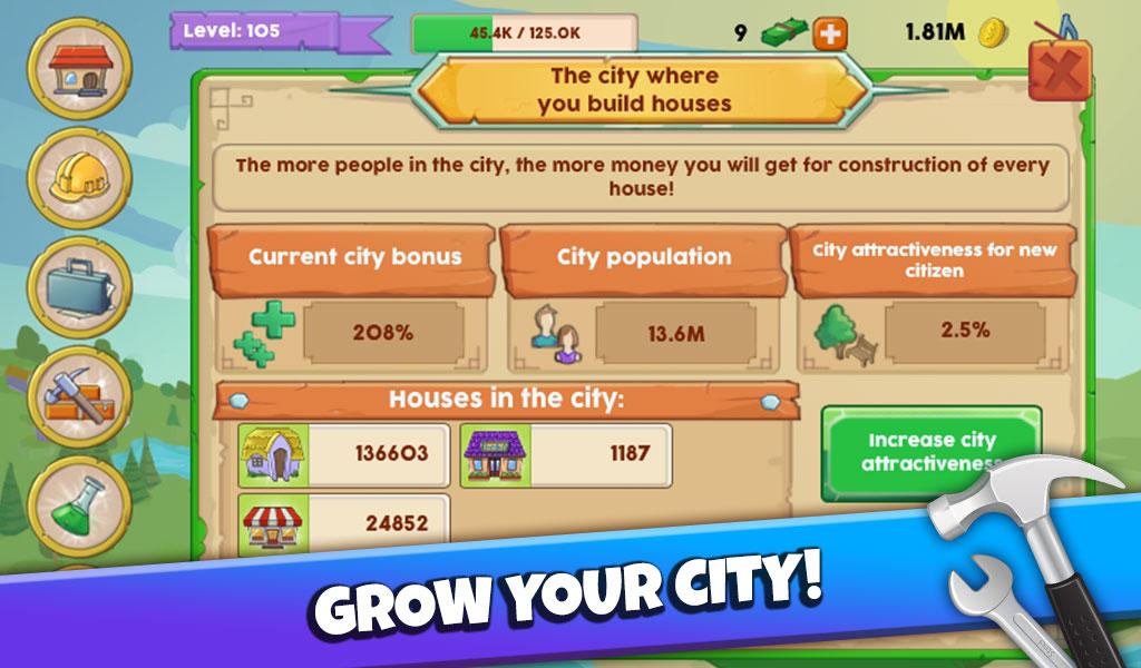 Make a City - Build Idle Game截图3