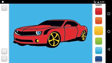 Cars Coloring Book for Boys截图4