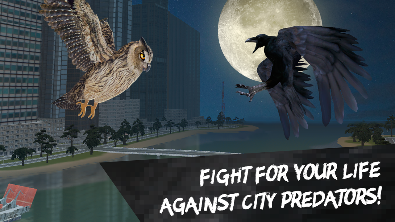 City Bird Crow Simulator 3D截图4