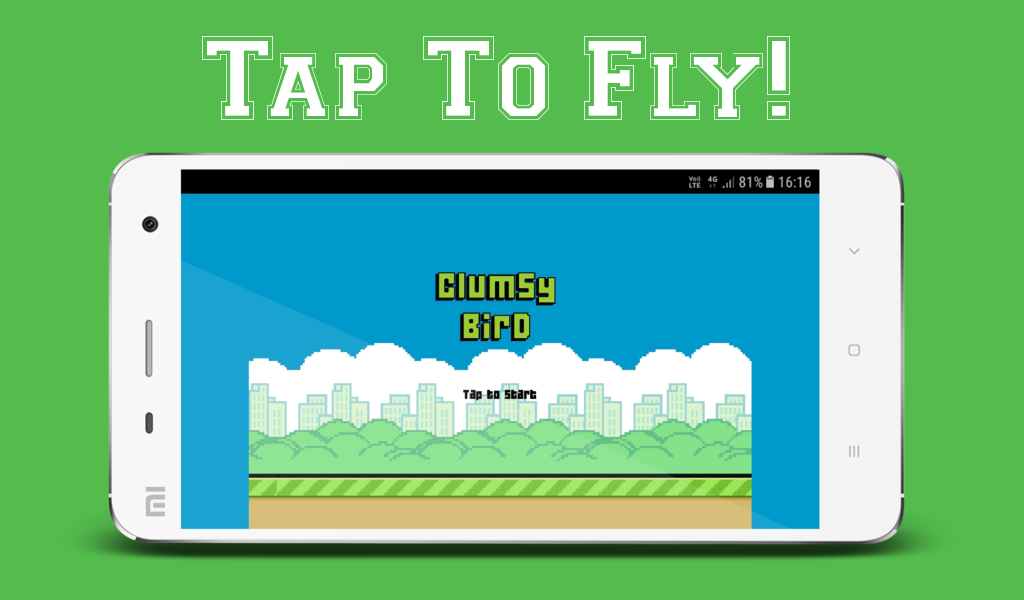 Clumsy Bird 2018 - Tapping Mania截图1