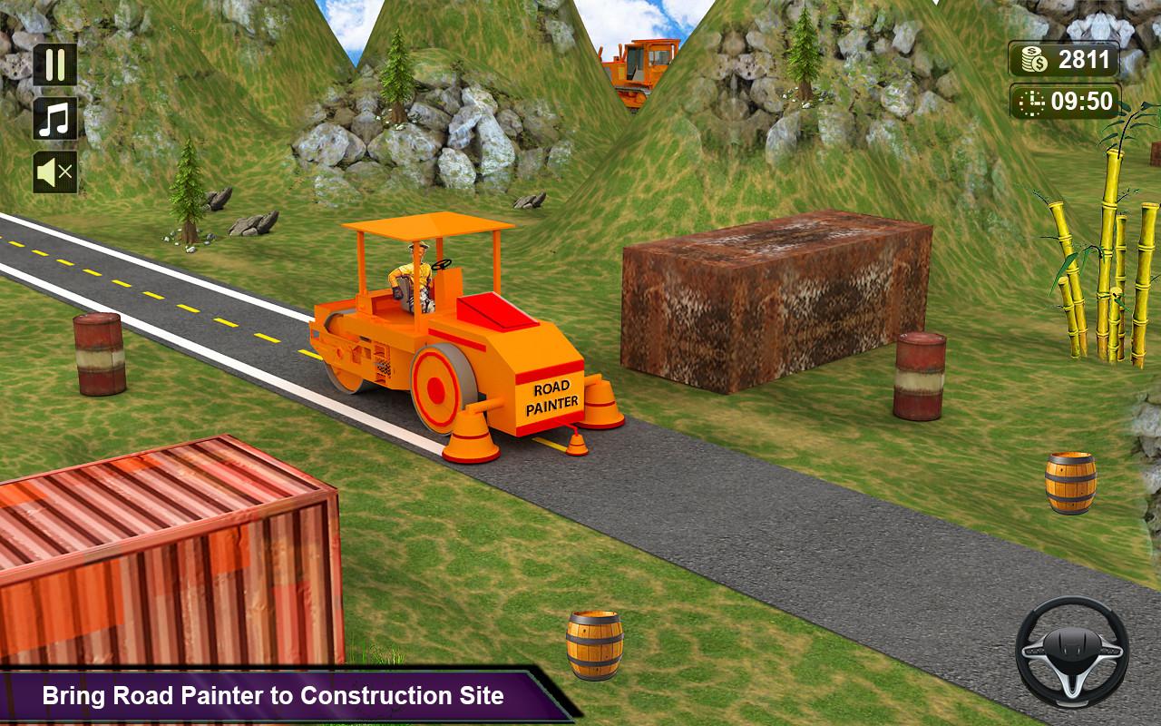 桥 施工 3 Real Bridge Builder Construction 3d 建设者 模拟器截图1