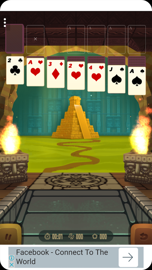 Solitaire 3D- Best Solitaire game of 2018截图3