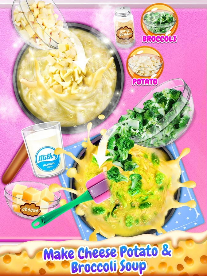 Cheese Soup - Hot Sweet Yummy Food Recipe截图3