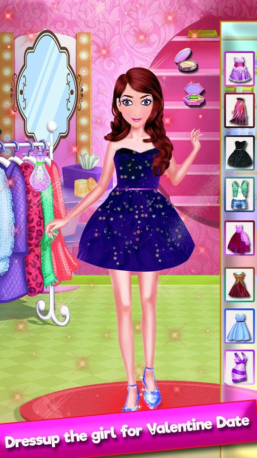 Valentine's Beauty Saloon Dress Up for girls截图1