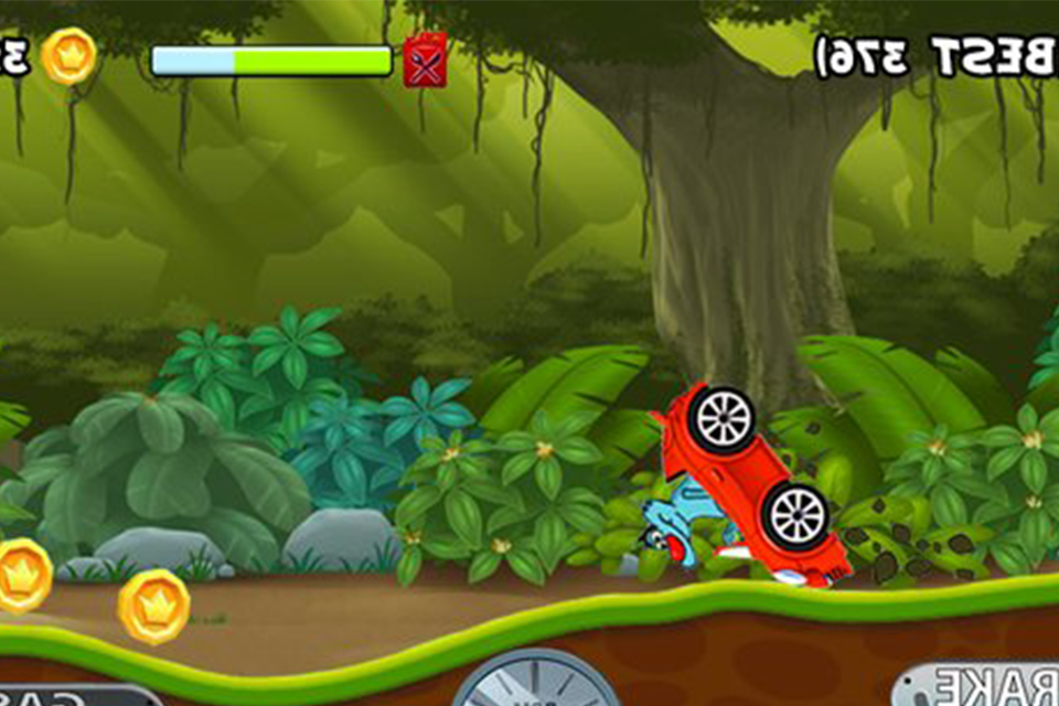 Oggy Hill Climb Car Racing截图2