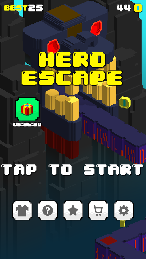 Hero Escape - endless arcarde adventure game截图4