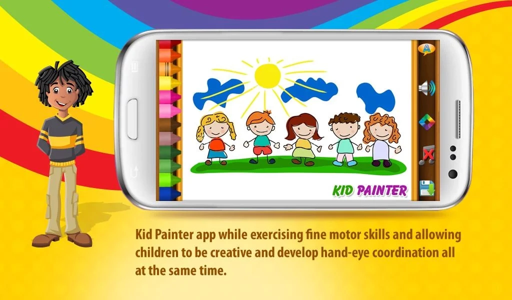 BE TAP TO MAU (KIDS PAINTER)截图2