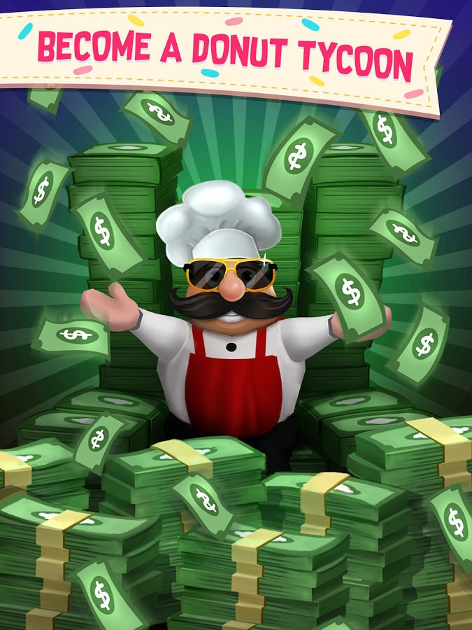 Idle Donut Tycoon - Rich Tapping Capitalist截图1