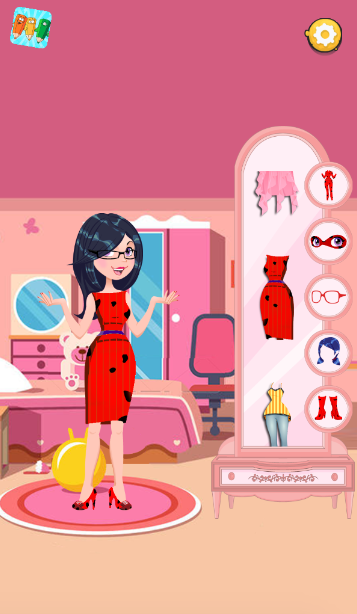 The Marvelous Ladybug Quin Dress up Party Game截图5