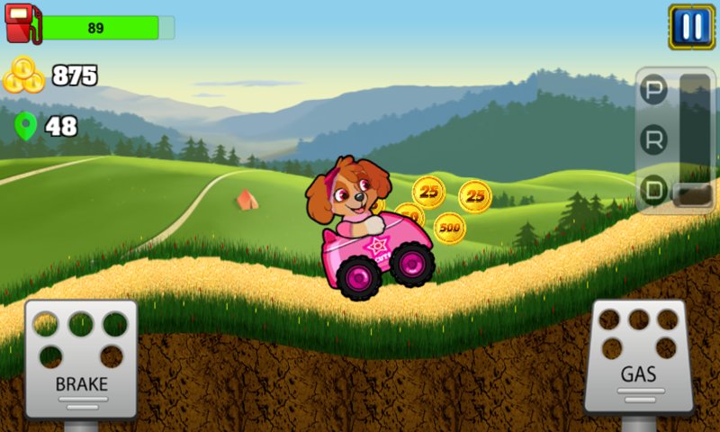 Paw Puppy Hill Racing Patrol截图1