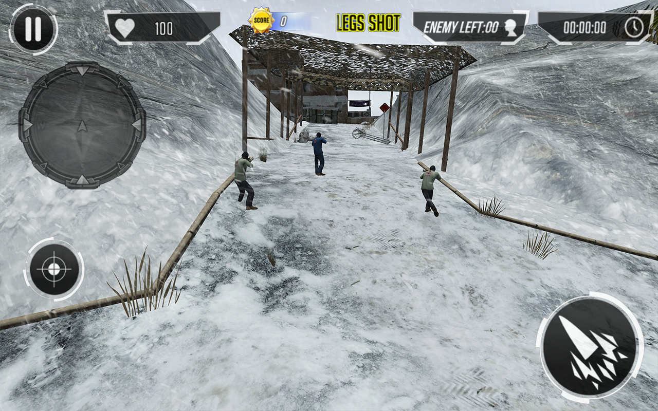 Sniper of Valor: Winter Battlegrounds War截图4