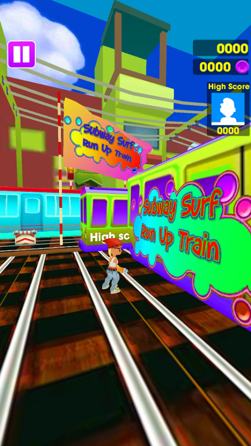 Subway Surf Run Up Train截图2