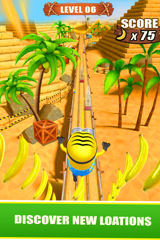 Banana Minion Adventure : Castle Legends Rush 3D截图3