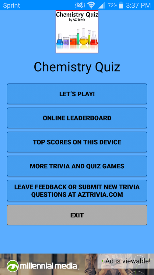 Chemistry Quiz截图3